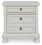 Robbinsdale Twin Sleigh Storage Bed, Dresser and Nightstand - B742B47