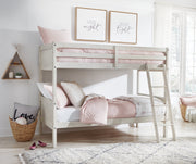 Robbinsdale Twin/Twin Bunk Bed with Ladder - B742-59 - Lara Furniture