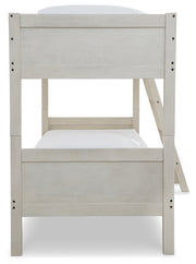 Robbinsdale Twin/Twin Bunk Bed with Ladder - B742-59 - Lara Furniture