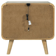 Robyn 2-drawer Nightstand Bedside Table Light Ash - 225092