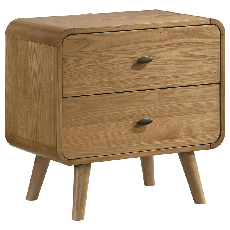 Robyn 4-piece California King Bedroom Set Light Ash - 225091KW-S4