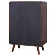 Robyn 5-drawer Bedroom Chest of Drawers Dark Walnut - 205135