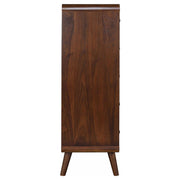 Robyn 5-drawer Bedroom Chest of Drawers Dark Walnut - 205135