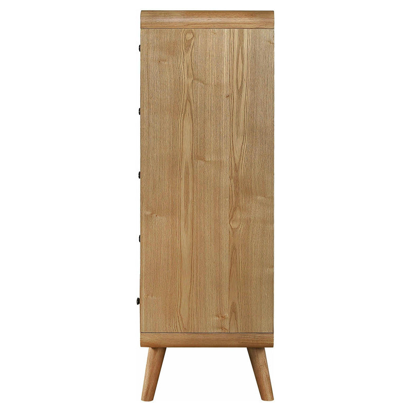 Robyn 5-drawer Bedroom Chest of Drawers Light Ash - 225095