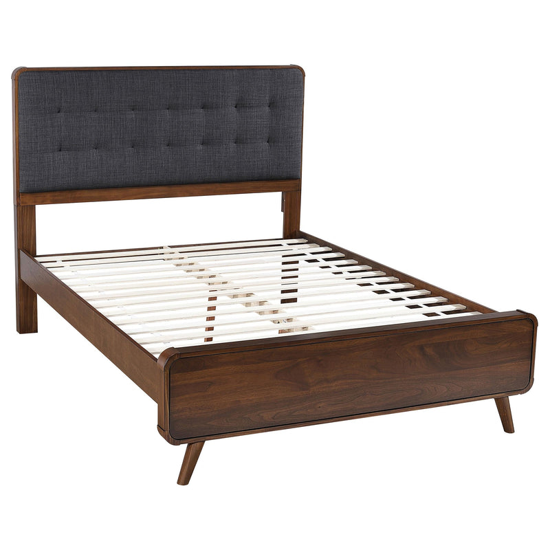 Robyn 5-piece Queen Bedroom Set Dark Walnut - 205131Q-S5