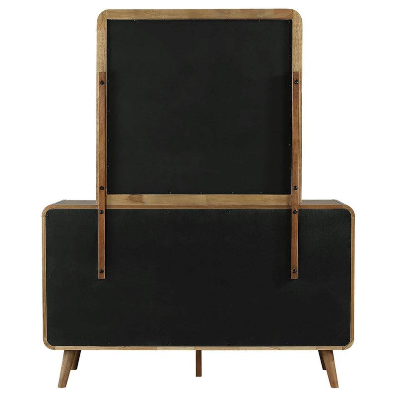 Robyn 6-drawer Bedroom Dresser and Mirror Light Ash - 225093M