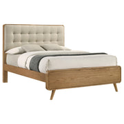 Robyn Wood California King Platform Bed Light Ash - 225091KW