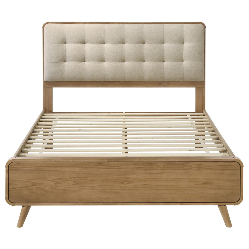 Robyn Wood Eastern King Platform Bed Light Ash - 225091KE