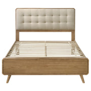 Robyn Wood Queen Platform Bed Light Ash - 225091Q
