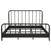 Rocco All Wood Water Pipe Open Frame Eastern King Bed Dark Bronze - 310035KE