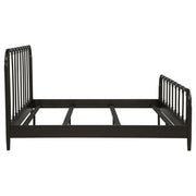 Rocco All Wood Water Pipe Open Frame Eastern King Bed Dark Bronze - 310035KE