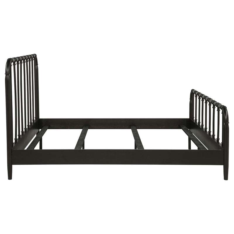 Rocco All Wood Water Pipe Open Frame Eastern King Bed Dark Bronze - 310035KE