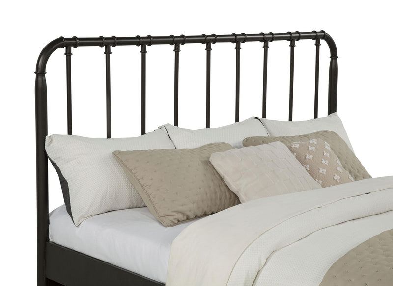 Rocco All Wood Water Pipe Open Frame Eastern King Bed Dark Bronze - 310035KE