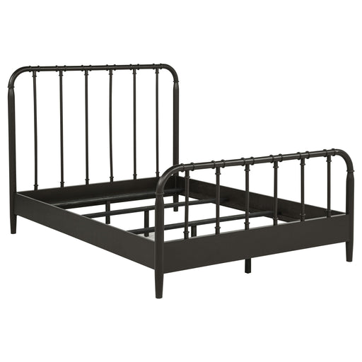 Rocco All Wood Water Pipe Open Frame Full Bed Dark Bronze - 310035F