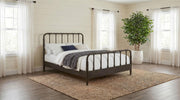 Rocco All Wood Water Pipe Open Frame Full Bed Dark Bronze - 310035F