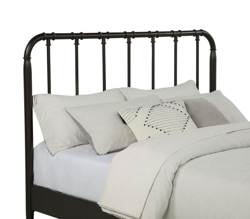 Rocco All Wood Water Pipe Open Frame Queen Bed Dark Bronze - 310035Q