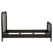 Rocco All Wood Water Pipe Open Frame Twin Bed Dark Bronze - 310035T