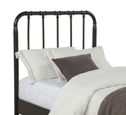 Rocco All Wood Water Pipe Open Frame Twin Bed Dark Bronze - 310035T