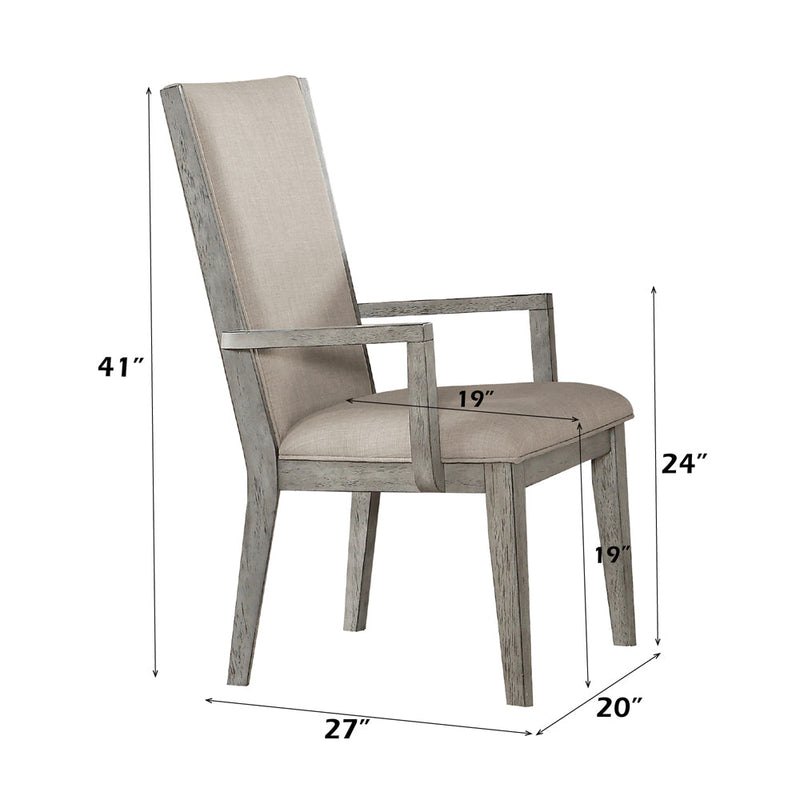 Rocky Arm Chair (Set-2) - 72863