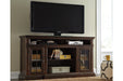 Roddinton Dark Brown 72" TV Stand - Gate FurnitureTV Stand