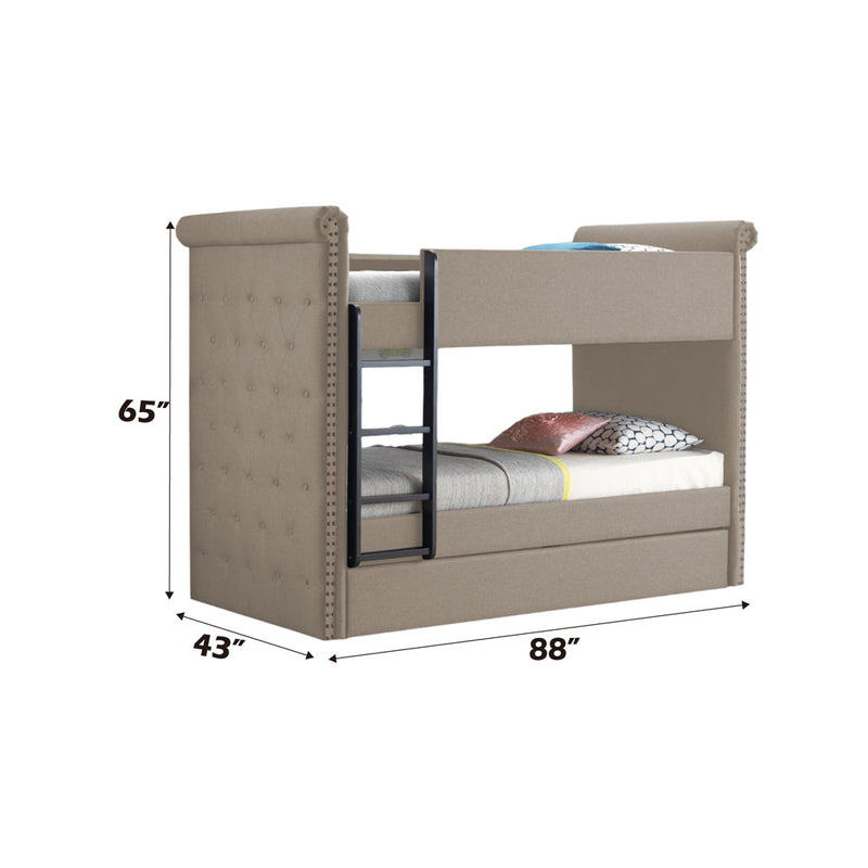 Romana II Twin/Twin Bunk Bed W/Trundle - 37850