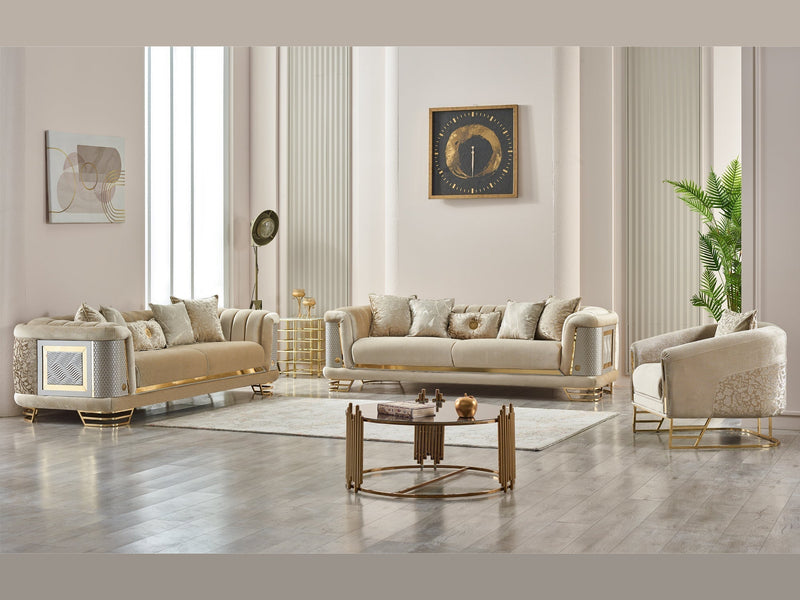 Romances 98" Wide Square Arm Sofa - Sofas