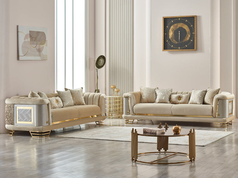Romances 98" Wide Square Arm Sofa - Sofas