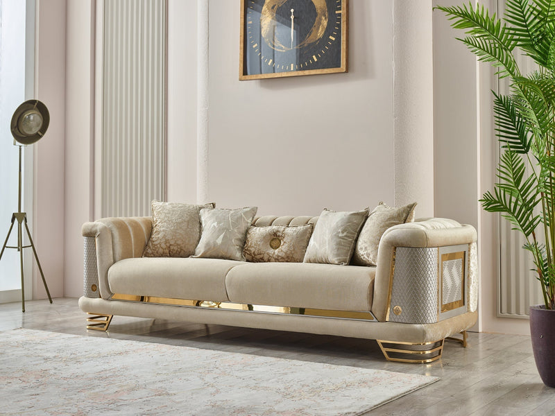 Romances 98" Wide Square Arm Sofa - Sofas