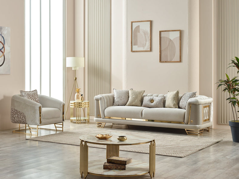 Romances 98" Wide Square Arm Sofa - Sofas