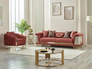 Romances 98" Wide Square Arm Sofa - Sofas