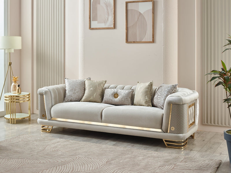 Romances 98" Wide Square Arm Sofa - Sofas