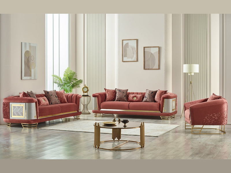 Romances 98" Wide Square Arm Sofa - Sofas