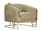 Romans 3-pieces (Sofa & Loveseat & Chair) Livingroom Set Beige in Beige - 101-ROM-NSIE30-321