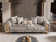 Romeo Stationary Loveseat in Cream - 200-ST-ROM-KENZO20-2