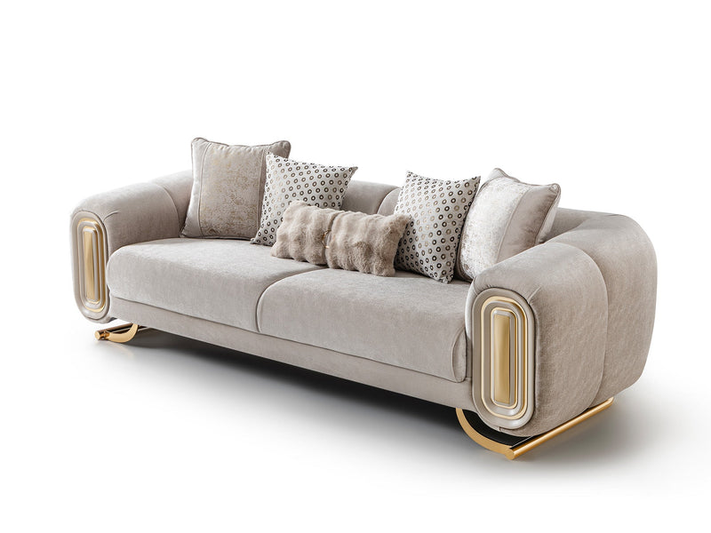 Romeo Stationary Sofa in Cream - 200-ST-ROM-KENZO20-3
