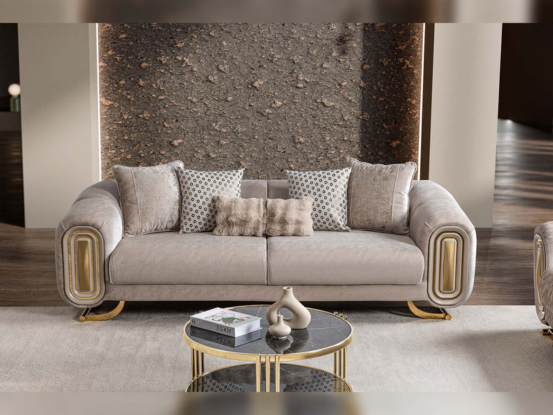 Romeo Stationary Sofa in Cream - 200-ST-ROM-KENZO20-3