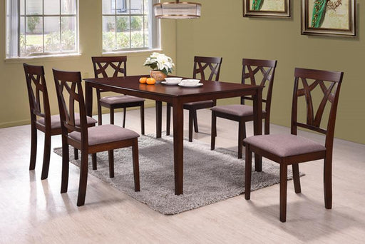 Ronata - Brown Rectangular Shape Dining Table - D285-Table