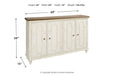 Roranville Antique White Accent Cabinet - Gate FurnitureCabinet