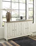 Roranville Antique White Accent Cabinet - Lara FurnitureCabinet