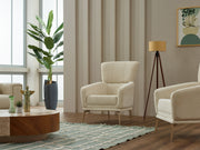 Rose Chair in Light Grey - 200-SIM-ROS-CALVE16-B
