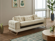 Rose Convertible Loveseat in Green - 200-SIM-ROS-CALVE14-2