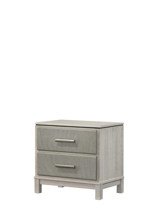 Roswell - 2 Drawers Beige Nightstand - B328-N