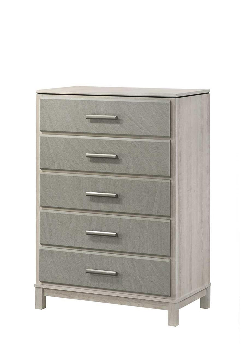 Roswell - 5 Drawers Beige Chest - B328-C