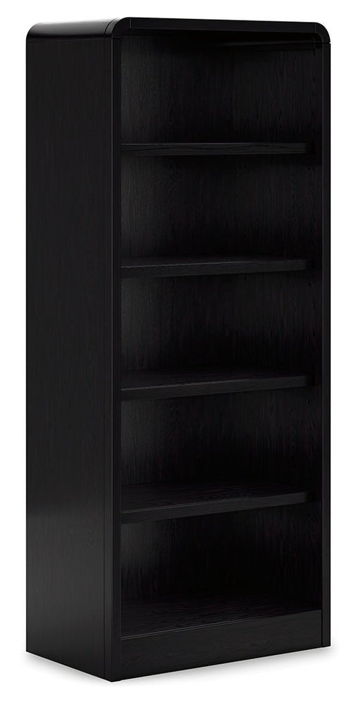 Rowanbeck Black 72" Bookcase - H821-17