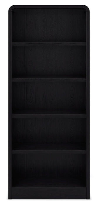 Rowanbeck Black 72" Bookcase - H821-17