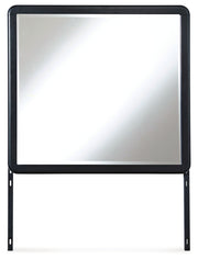 Rowanbeck Black Bedroom Mirror - B821-36