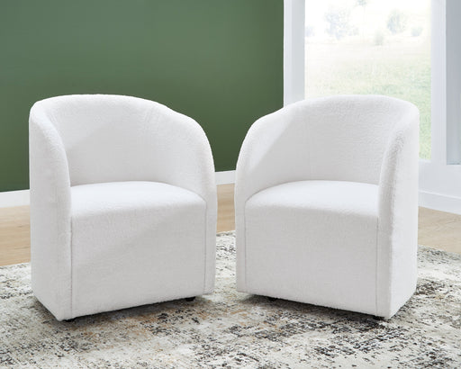 Rowanbeck Ivory Dining Chair, Set of 2 - D821-02A