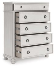 Rowlenstown Antique White Chest of Drawers - PCB823-46