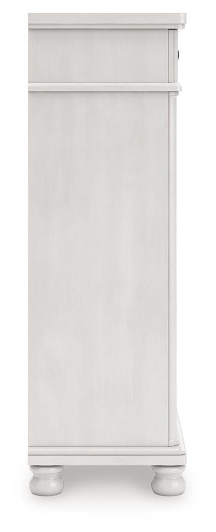 Rowlenstown Antique White Chest of Drawers - PCB823-46
