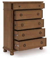 Rowlenstown Brown Chest of Drawers - PCB824-46